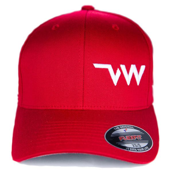 casquette Flexfit Wooly combed rouge face